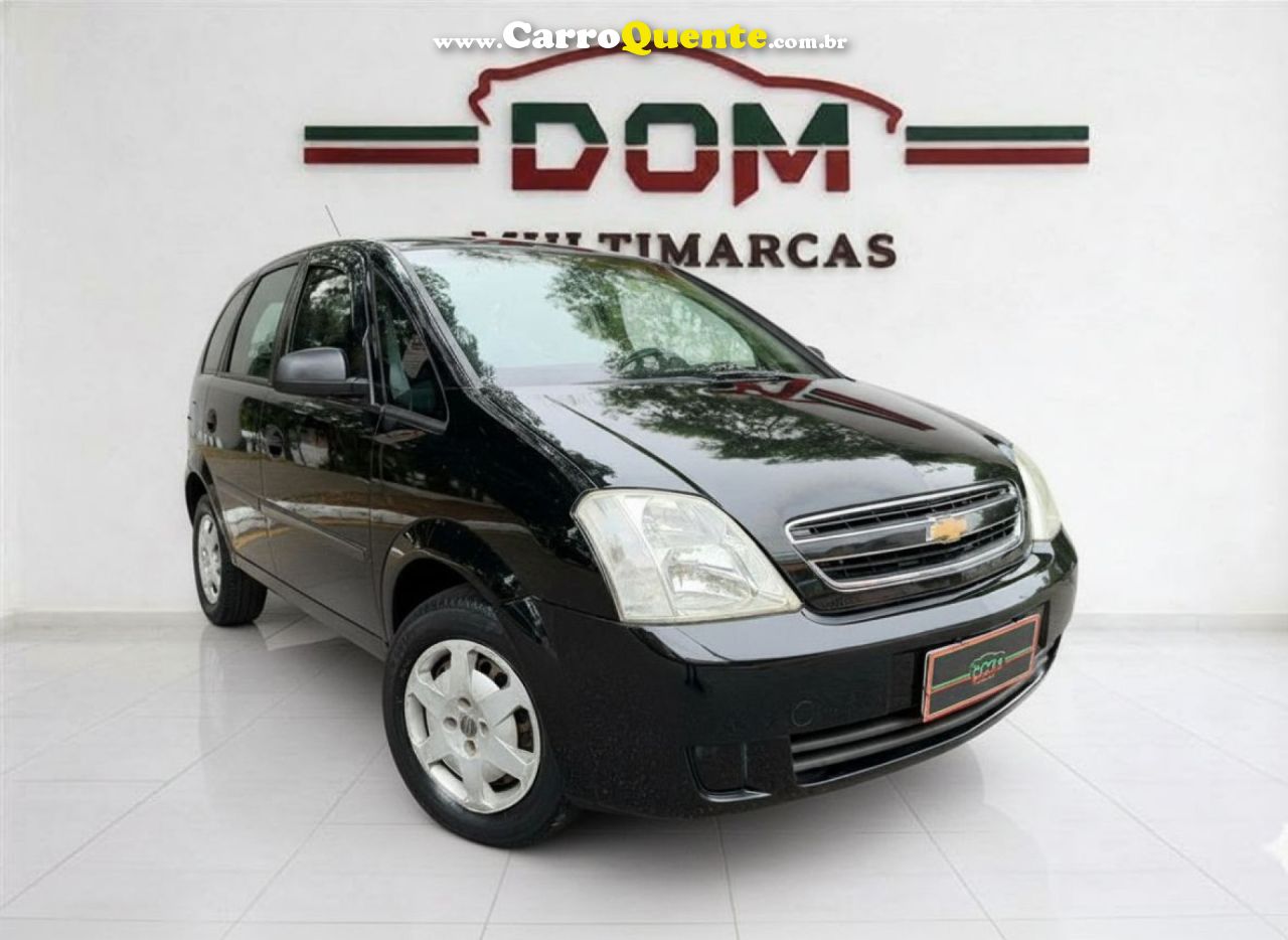 CHEVROLET   MERIVA JOY 1.4 MPFI 8V ECONOFLEX 5P   PRETO 2012 1.4 FLEX - Loja