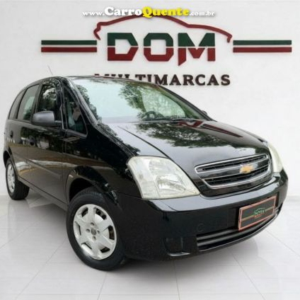 CHEVROLET   MERIVA JOY 1.4 MPFI 8V ECONOFLEX 5P   PRETO 2012 1.4 FLEX