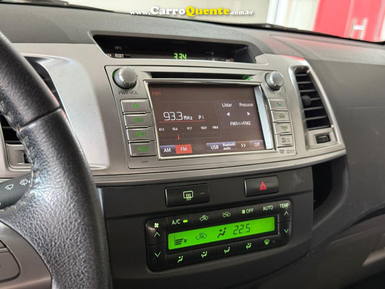 TOYOTA   HILUX CD SRV 4X2 2.7 FLEX 16V AUT.   PRATA 2015 2.7 FLEX - Loja