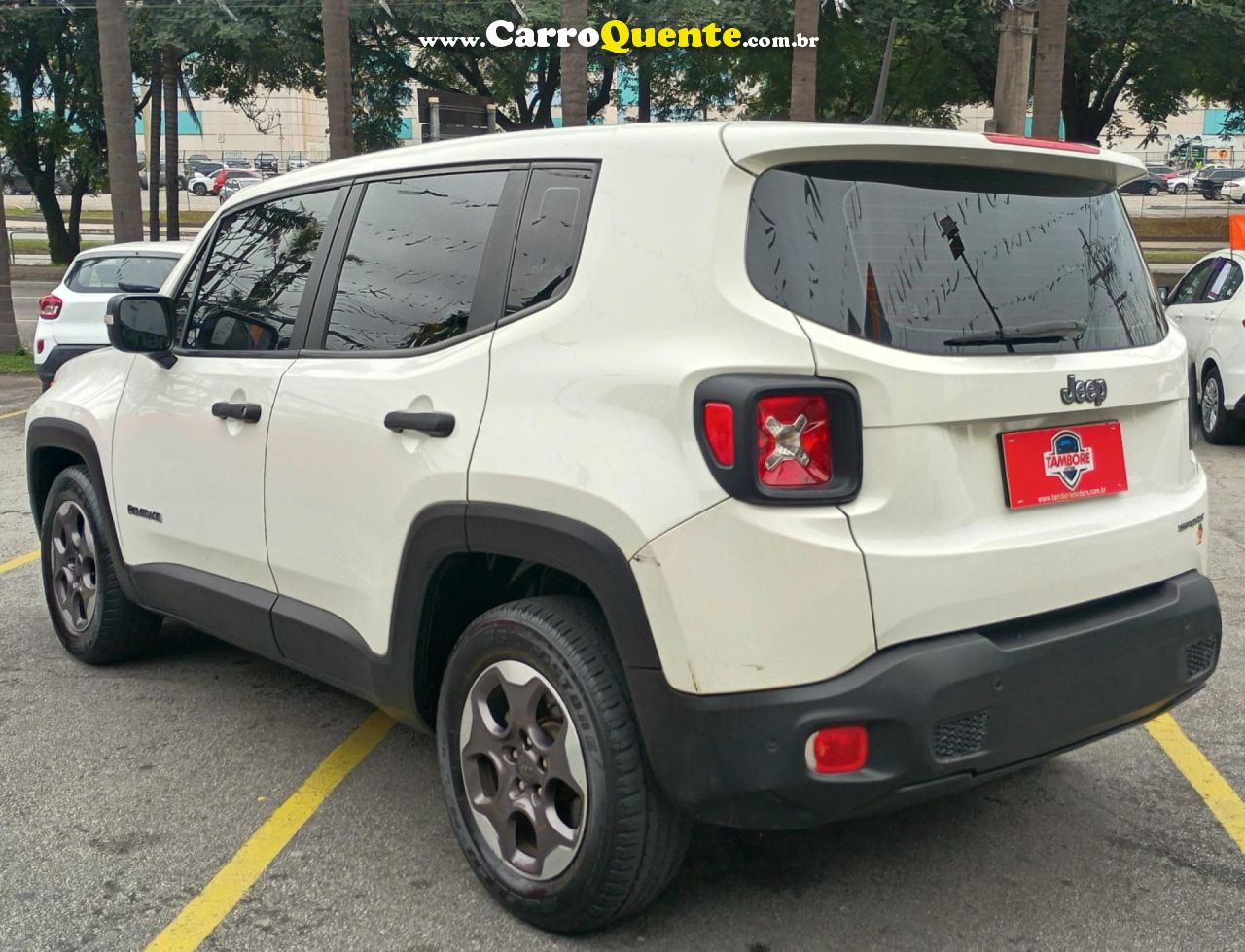 JEEP   RENEGADE SPORT 1.8 4X2 FLEX 16V AUT.   BRANCO 2016 1.8 FLEX - Loja