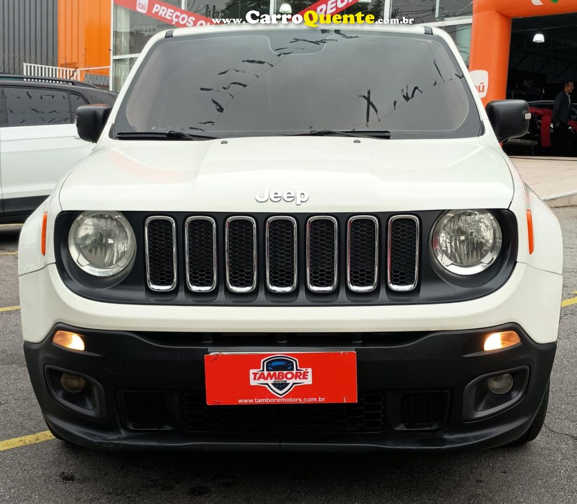 JEEP   RENEGADE SPORT 1.8 4X2 FLEX 16V AUT.   BRANCO 2016 1.8 FLEX - Loja