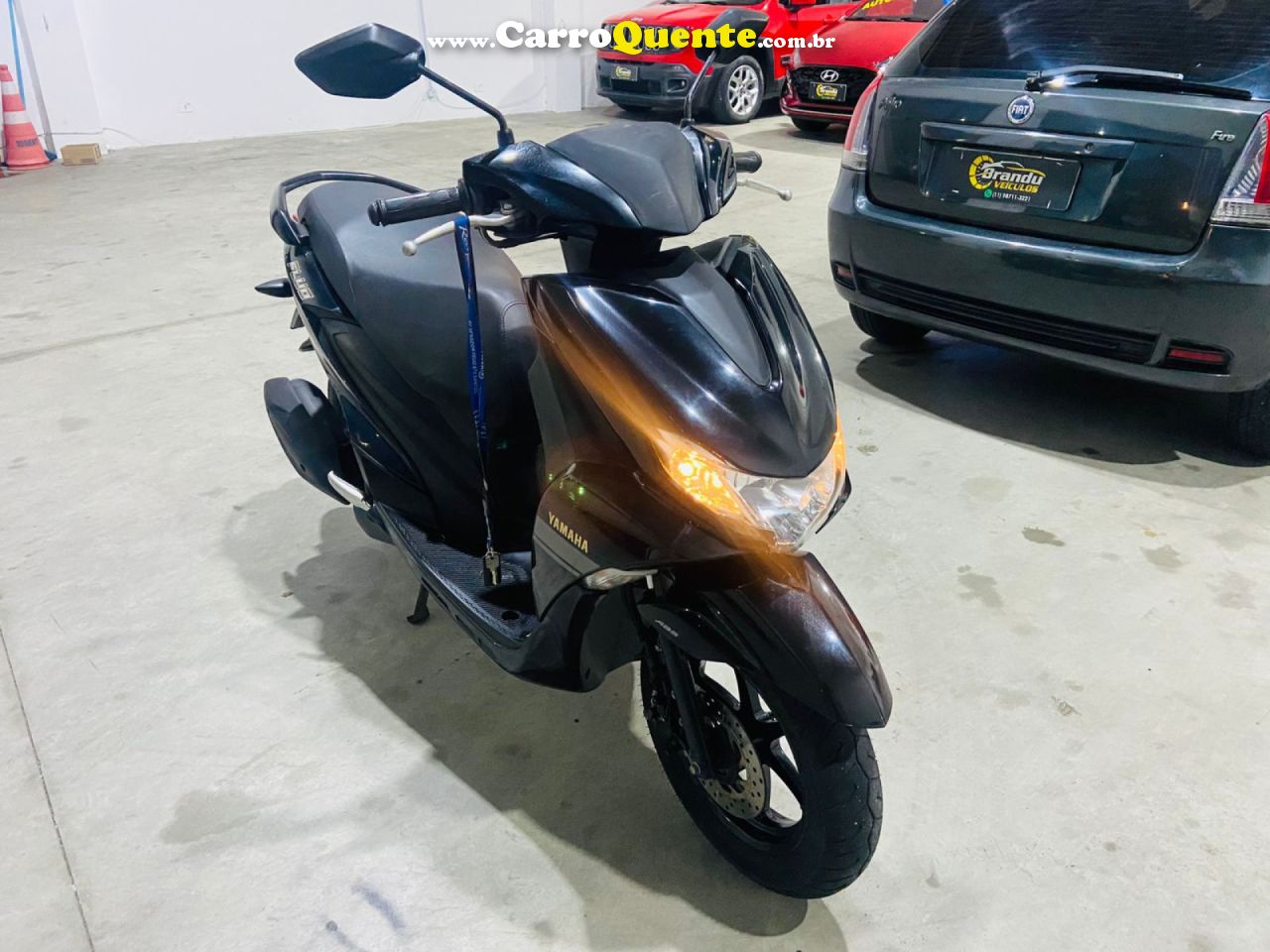 YAMAHA    FLUO 125CC   PRETO 2023 125 GASOLINA - Loja