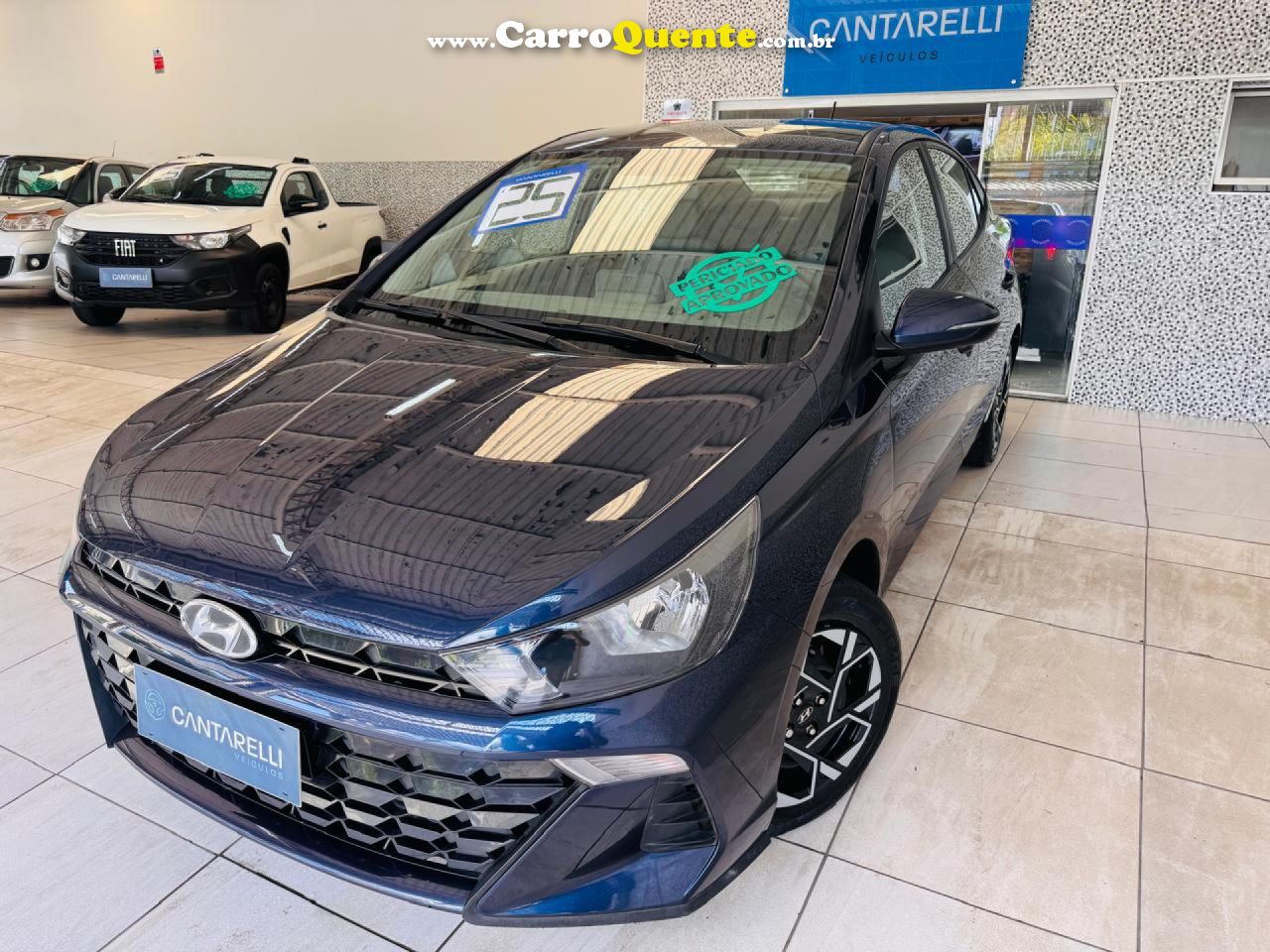 HYUNDAI   HB20S C.PLUSC.STYLE1.0 FLEX 12V MEC. 4P   AZUL 2025 1.0 FLEX - Loja