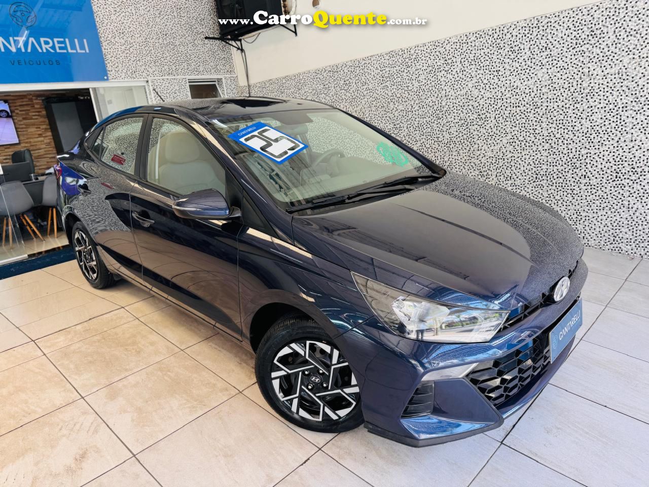 HYUNDAI   HB20S C.PLUSC.STYLE1.0 FLEX 12V MEC. 4P   AZUL 2025 1.0 FLEX - Loja