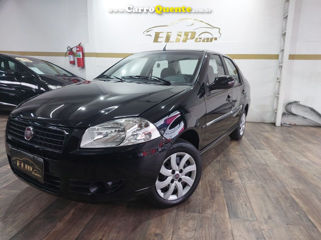 FIAT   SIENA EL 1.4 MPI FIRE FLEX 8V 4P   PRETO 2012 1.4 FLEX - Loja