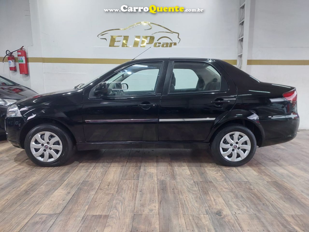FIAT   SIENA EL 1.4 MPI FIRE FLEX 8V 4P   PRETO 2012 1.4 FLEX - Loja