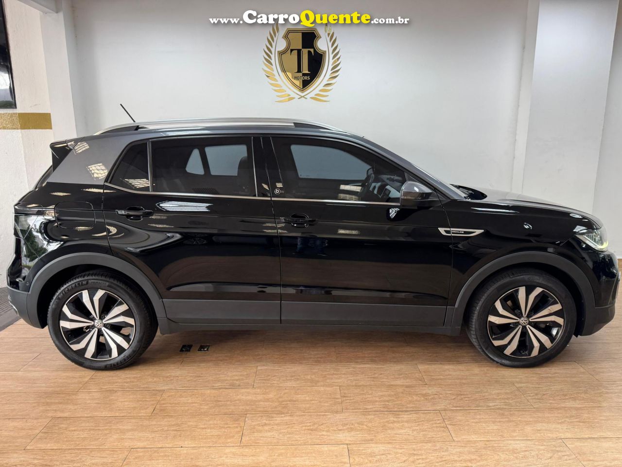 VOLKSWAGEN   T-CROSS HIG. 250 TSI 1.4 FLEX 16V 5P AUT   PRETO 2020 1.4 FLEX - Loja