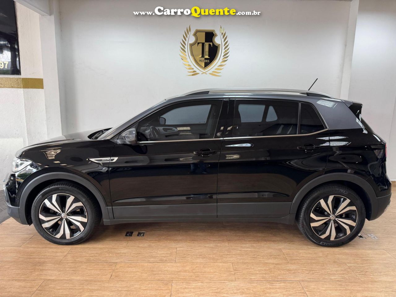 VOLKSWAGEN   T-CROSS HIG. 250 TSI 1.4 FLEX 16V 5P AUT   PRETO 2020 1.4 FLEX - Loja