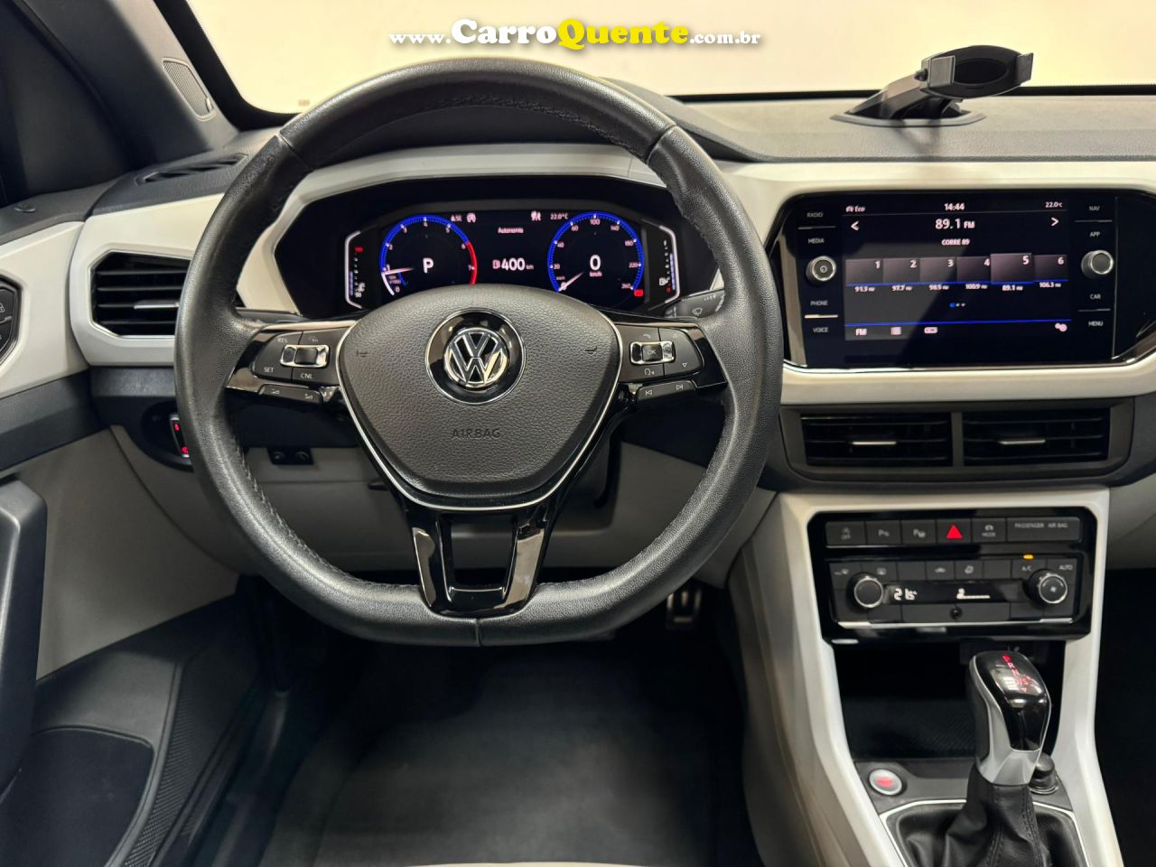 VOLKSWAGEN   T-CROSS HIG. 250 TSI 1.4 FLEX 16V 5P AUT   PRETO 2020 1.4 FLEX - Loja