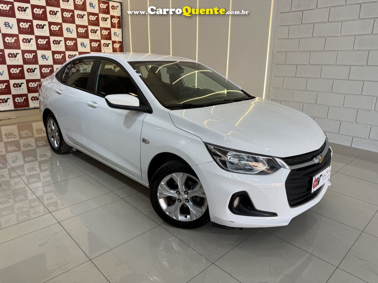 CHEVROLET   ONIX SEDAN PLUS LTZ 1.0 12V TB FLEX AUT.   BRANCO 2024 1.0 FLEX - Loja
