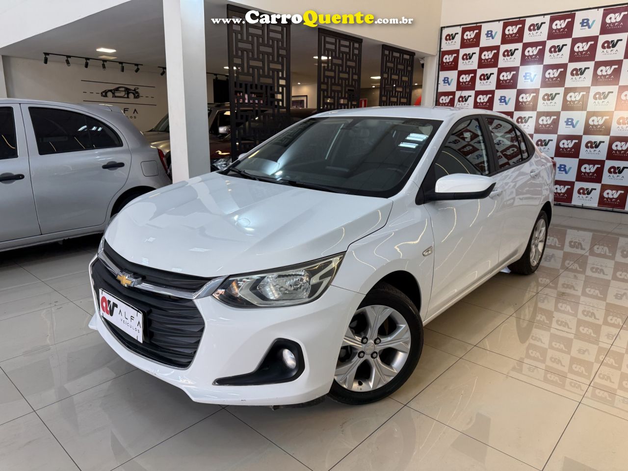 CHEVROLET   ONIX SEDAN PLUS LTZ 1.0 12V TB FLEX AUT.   BRANCO 2024 1.0 FLEX - Loja