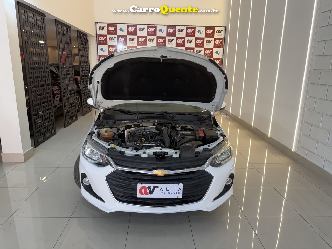 CHEVROLET   ONIX SEDAN PLUS LTZ 1.0 12V TB FLEX AUT.   BRANCO 2024 1.0 FLEX - Loja
