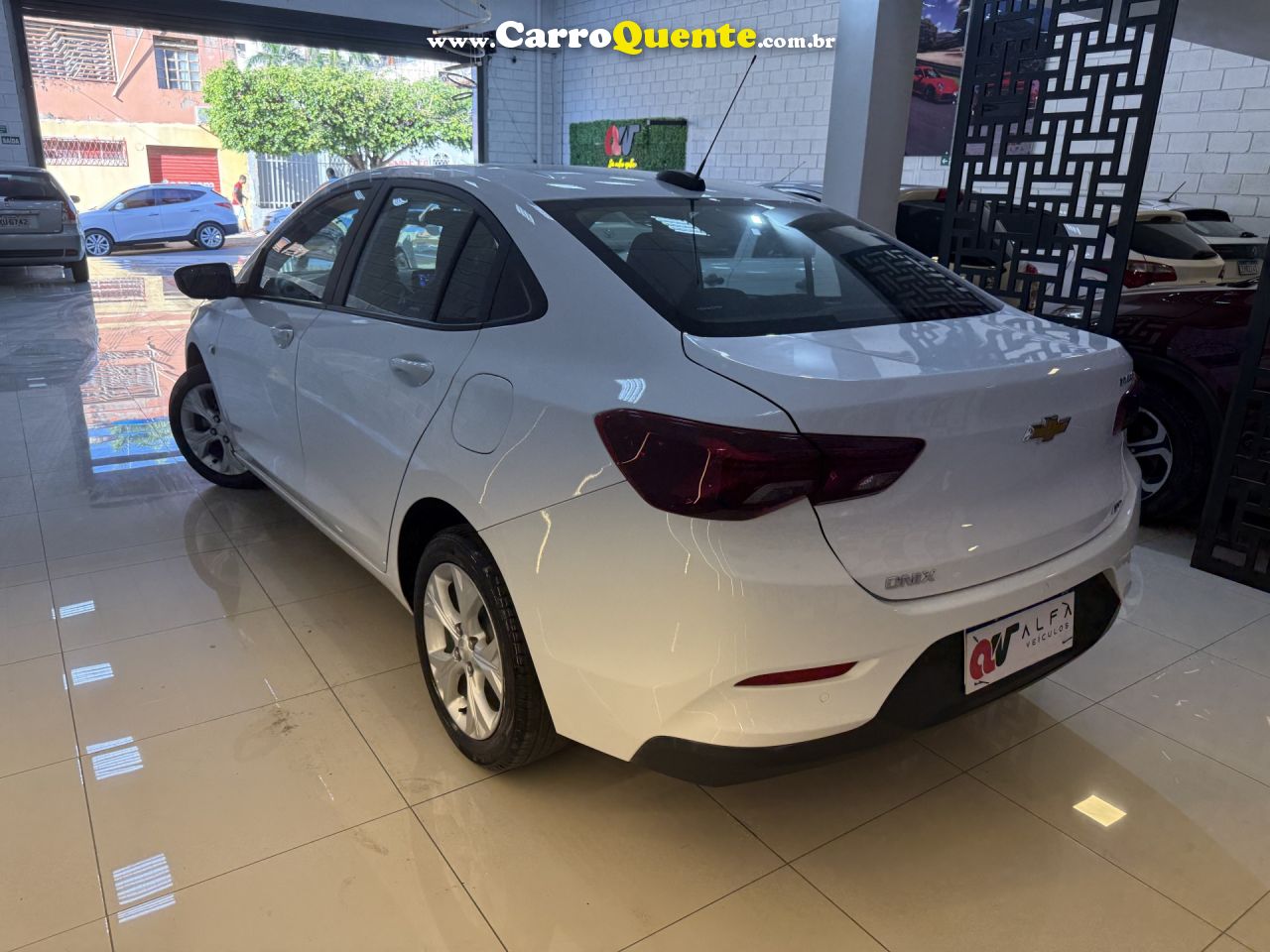 CHEVROLET   ONIX SEDAN PLUS LTZ 1.0 12V TB FLEX AUT.   BRANCO 2024 1.0 FLEX - Loja