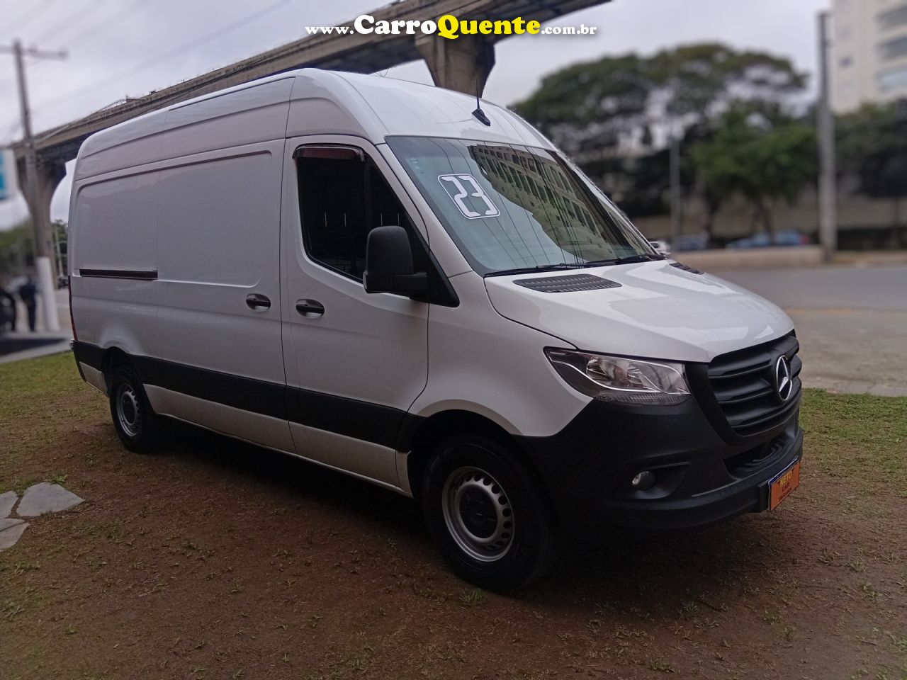 MERCEDES-BENZ   SPRINTER 315 FURGÃO STR. L T.A 2.0 DIES.   BRANCO 2023 2.0 DIESEL - Loja