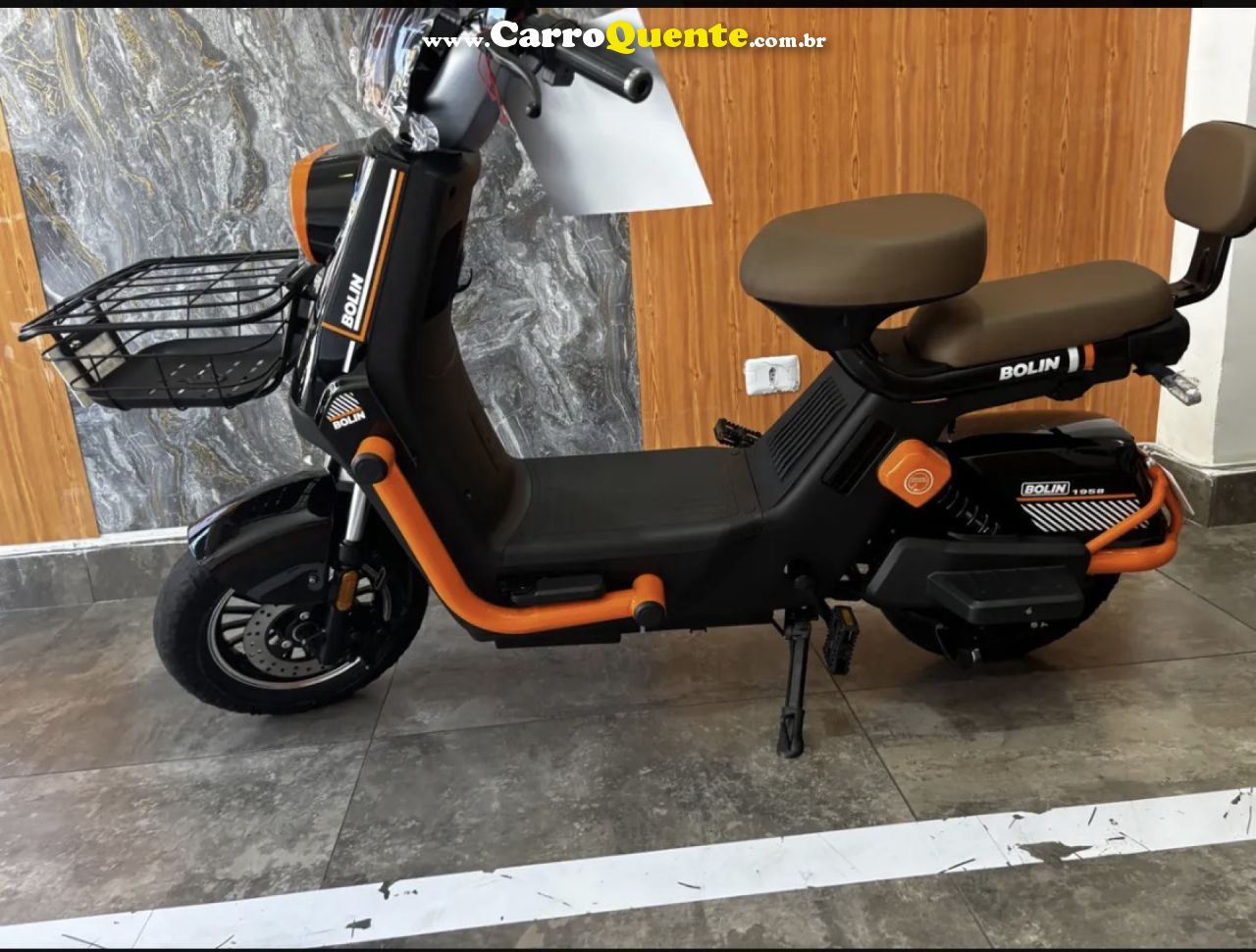 BOLIN   SCOOTER MOTO ELÉTRICA 1962 BOLIN 800W   VERMELHO 2026 1000W ELÉTRICO - Loja