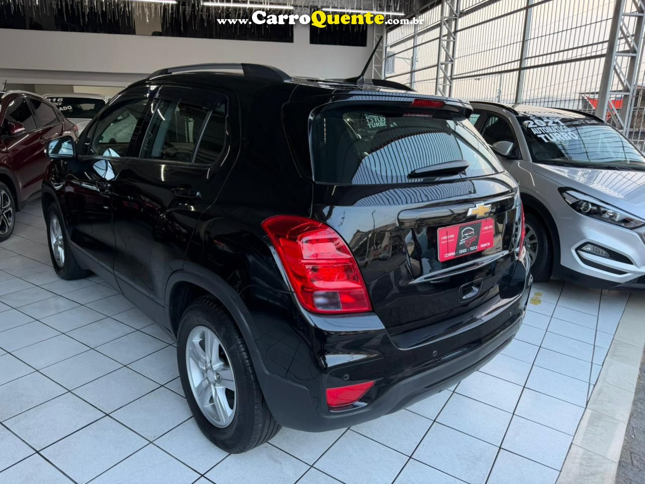 CHEVROLET   TRACKER LT 1.4 TURBO 16V FLEX 4X2 AUT.   PRETO 2018 1.4 FLEX - Loja