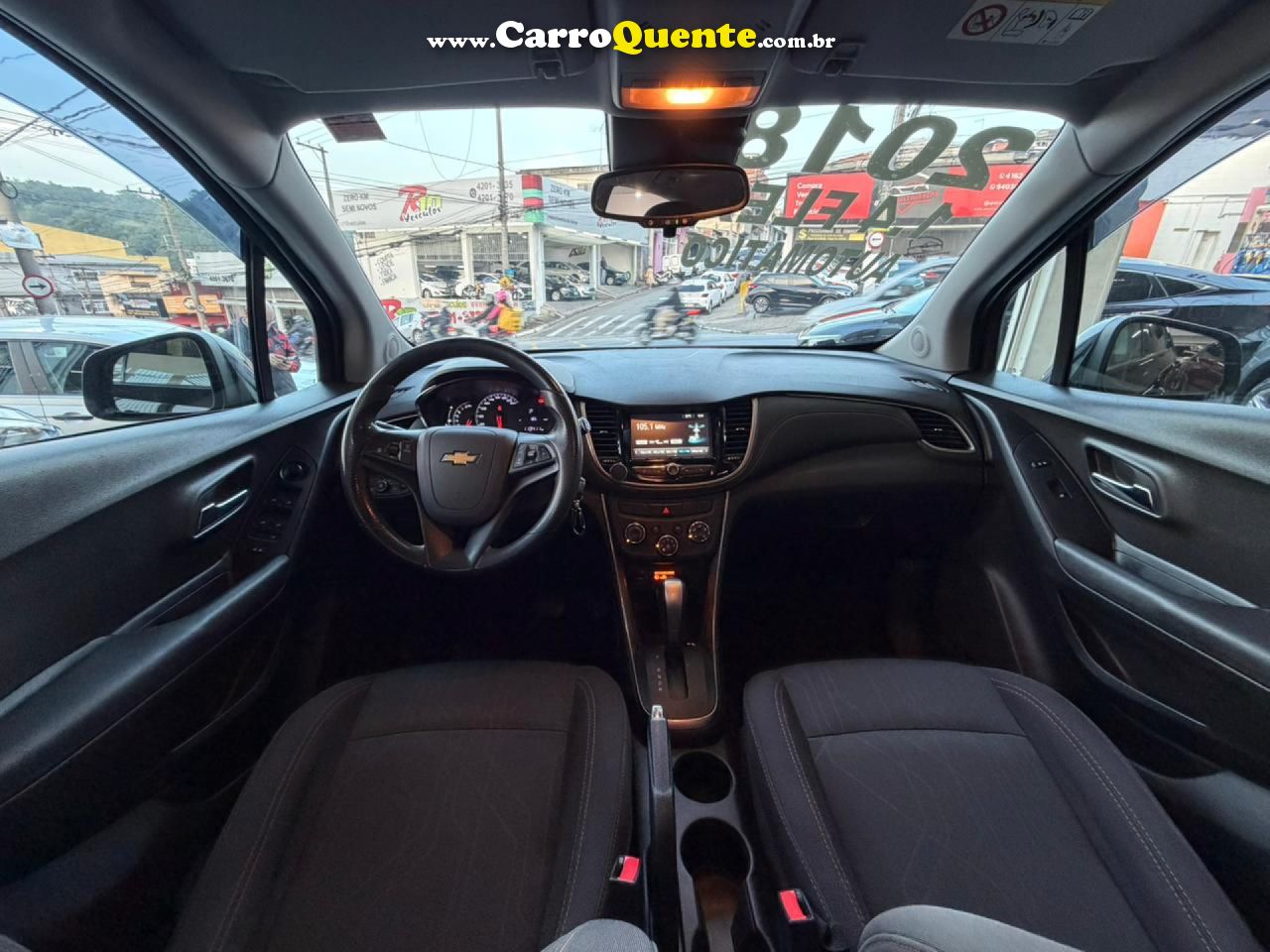 CHEVROLET   TRACKER LT 1.4 TURBO 16V FLEX 4X2 AUT.   PRETO 2018 1.4 FLEX - Loja