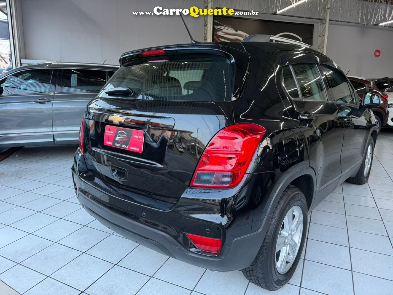 CHEVROLET   TRACKER LT 1.4 TURBO 16V FLEX 4X2 AUT.   PRETO 2018 1.4 FLEX - Loja