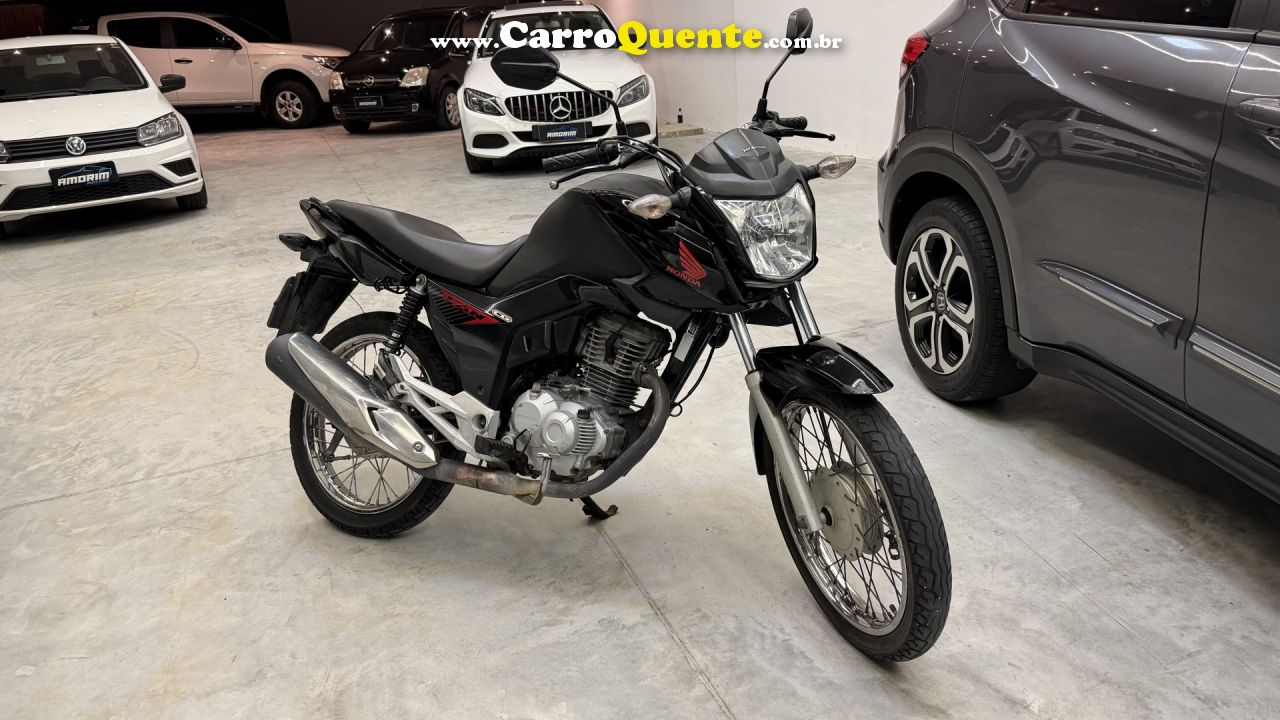 HONDA   CG 160 FAN FLEX   PRETO 2020 160cc FLEX - Loja