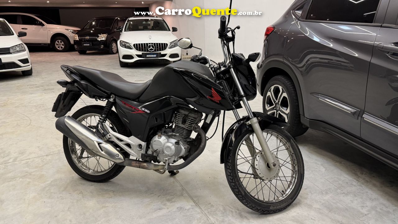 HONDA   CG 160 FAN FLEX   PRETO 2020 160cc FLEX - Loja