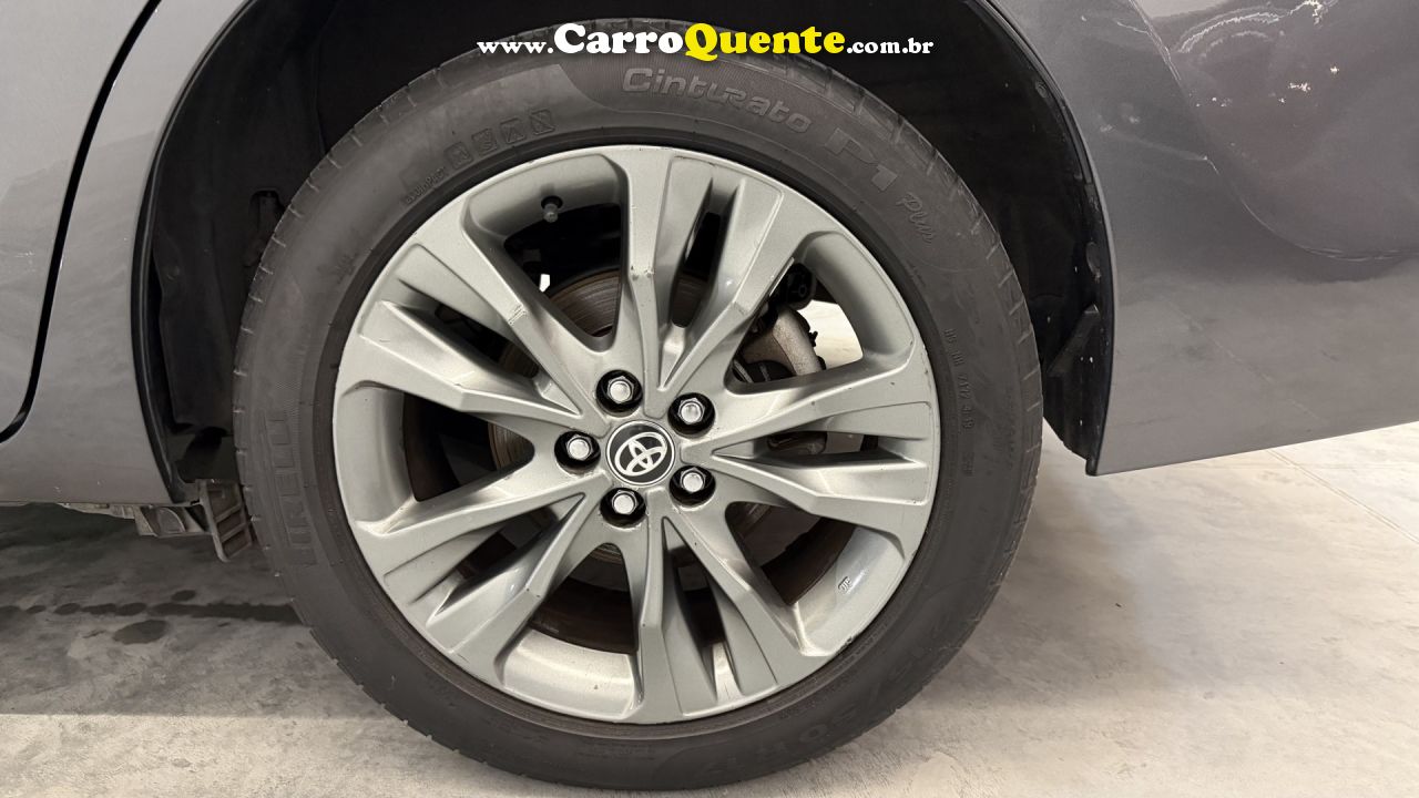 TOYOTA   COROLLA XEI 2.0 FLEX 16V AUT.   CINZA 2019 2.0 FLEX - Loja