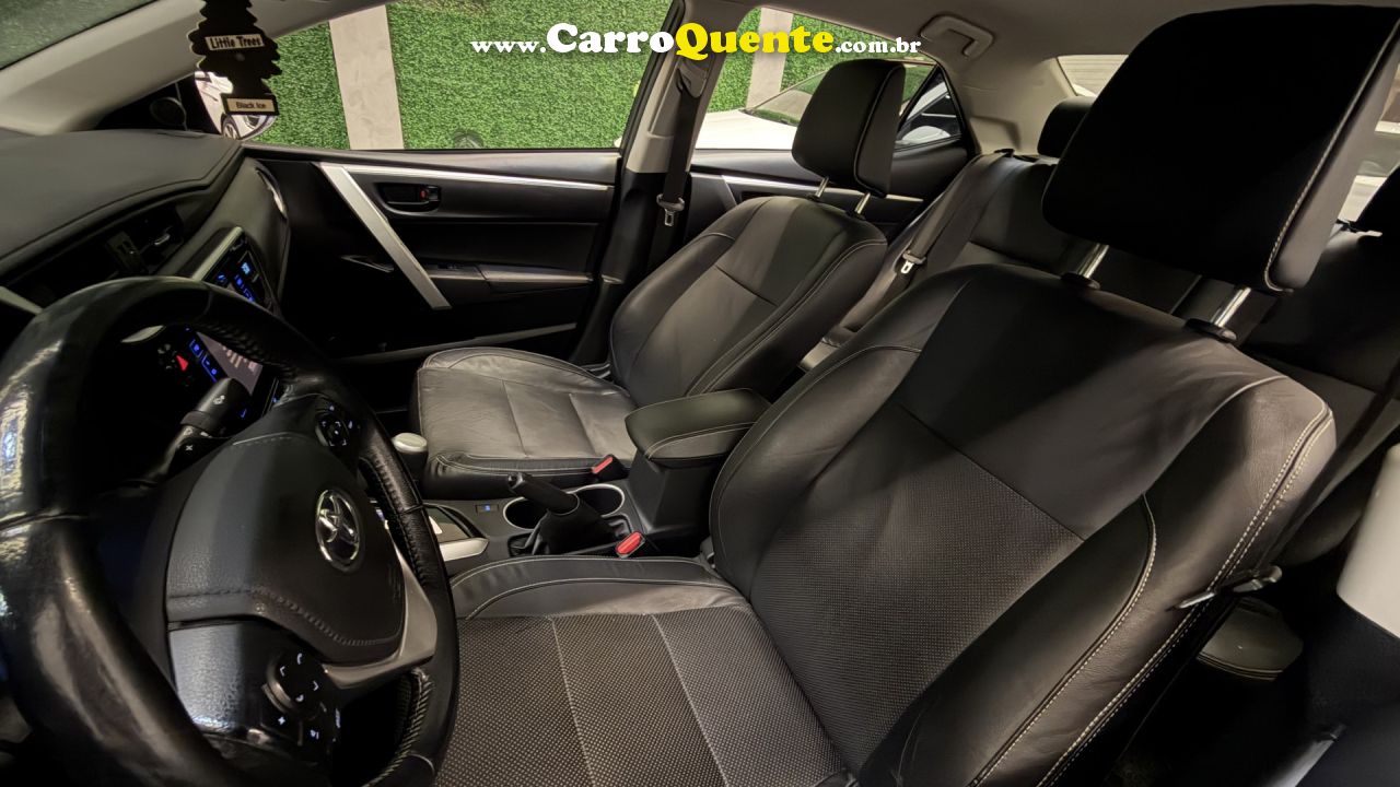 TOYOTA   COROLLA XEI 2.0 FLEX 16V AUT.   CINZA 2019 2.0 FLEX - Loja