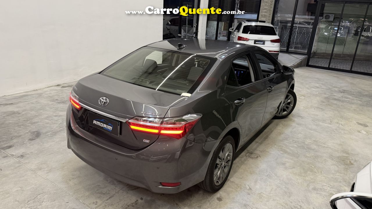 TOYOTA   COROLLA XEI 2.0 FLEX 16V AUT.   CINZA 2019 2.0 FLEX - Loja