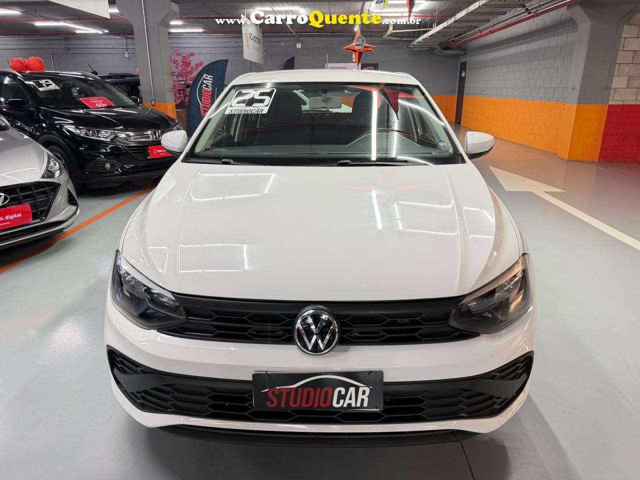 VOLKSWAGEN   POLO TRACK 1.0 FLEX 12V 5P   BRANCO 2025 1.0 FLEX - Loja