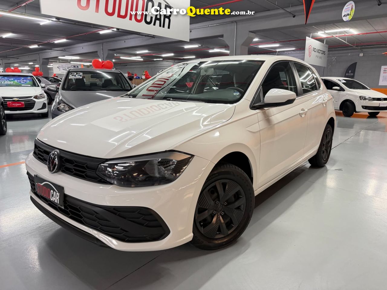 VOLKSWAGEN   POLO TRACK 1.0 FLEX 12V 5P   BRANCO 2025 1.0 FLEX - Loja