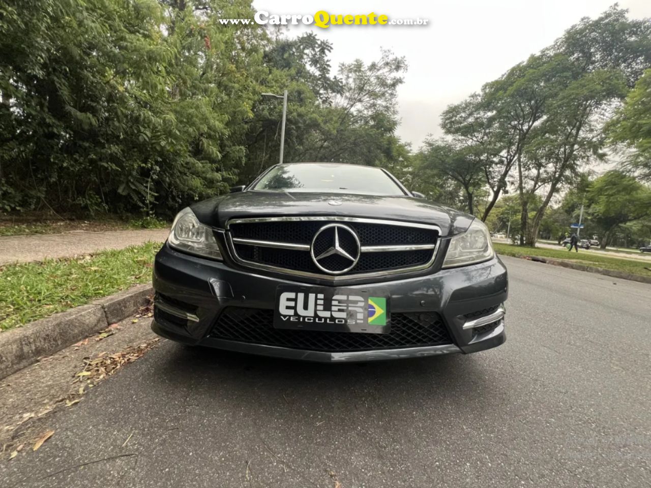 MERCEDES-BENZ   C 180 TURBO   CINZA 2013 1.6 GASOLINA - Loja