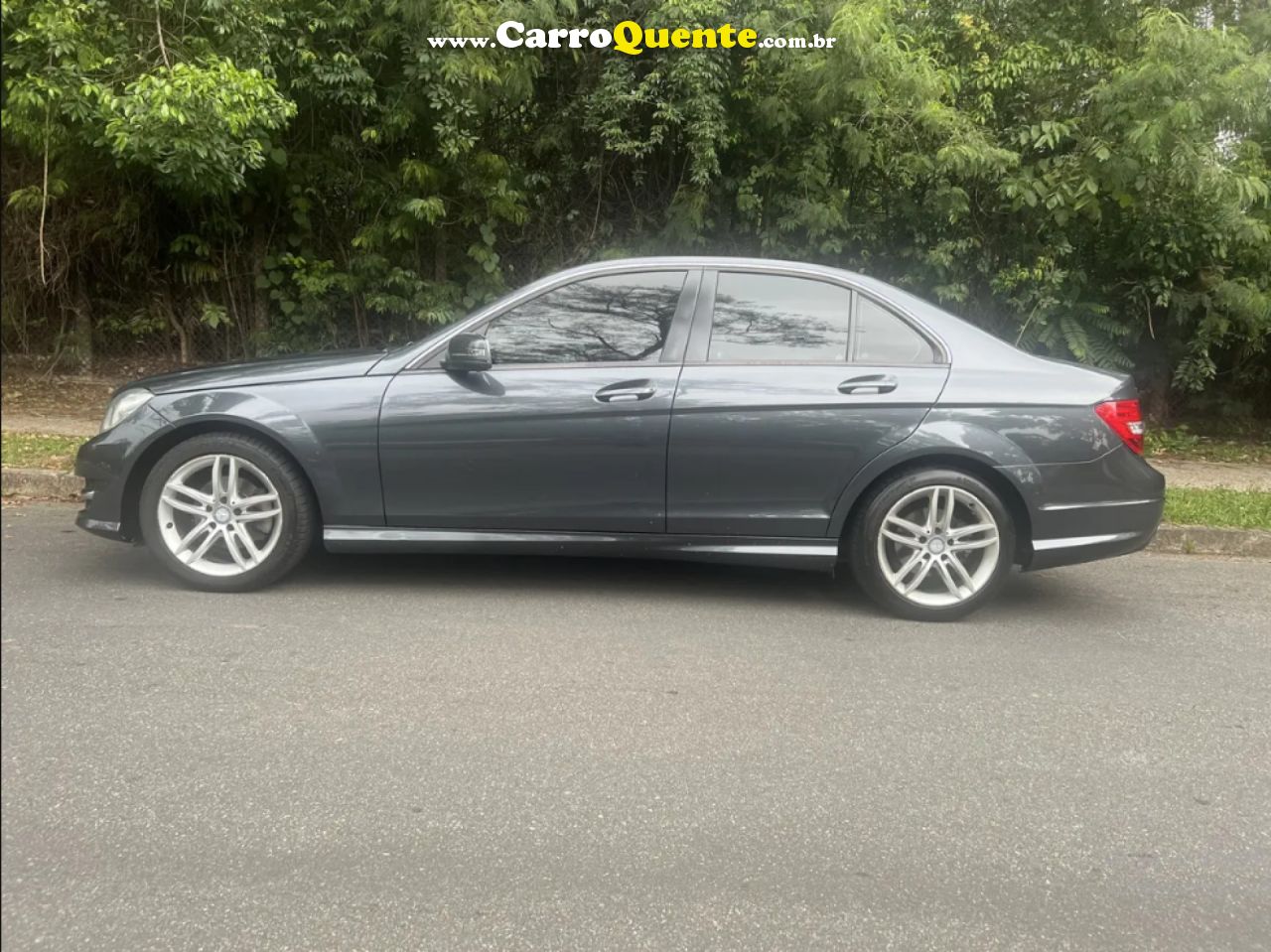 MERCEDES-BENZ   C 180 TURBO   CINZA 2013 1.6 GASOLINA - Loja