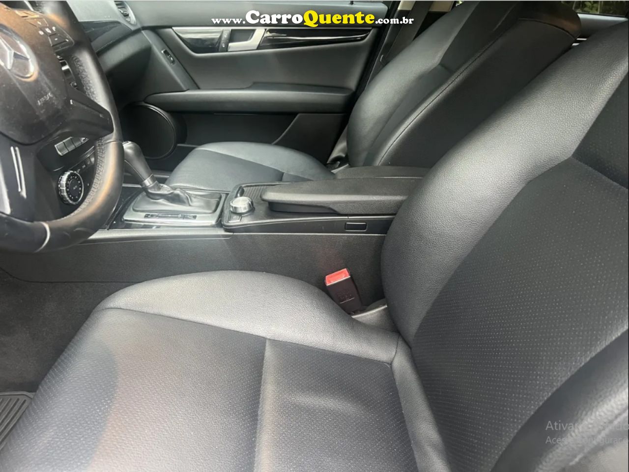 MERCEDES-BENZ   C 180 TURBO   CINZA 2013 1.6 GASOLINA - Loja