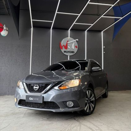 NISSAN   INISSAN SENTRA 20SV CVT   CINZA 2018 2.0 FLEX