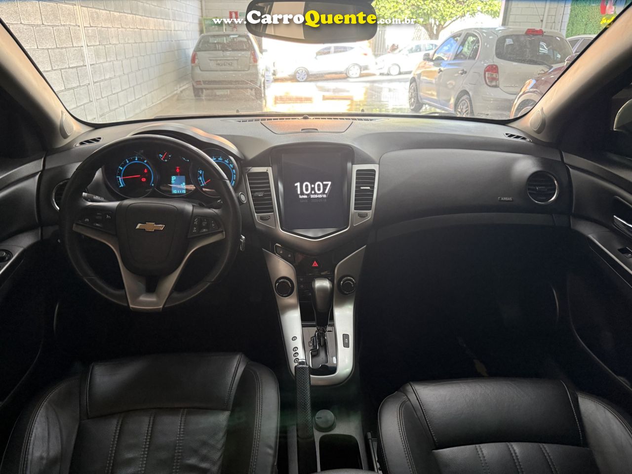 CHEVROLET   CRUZE LT 1.8 16V FLEXPOWER 4P AUT.   BRANCO 2015 1.8 FLEX - Loja