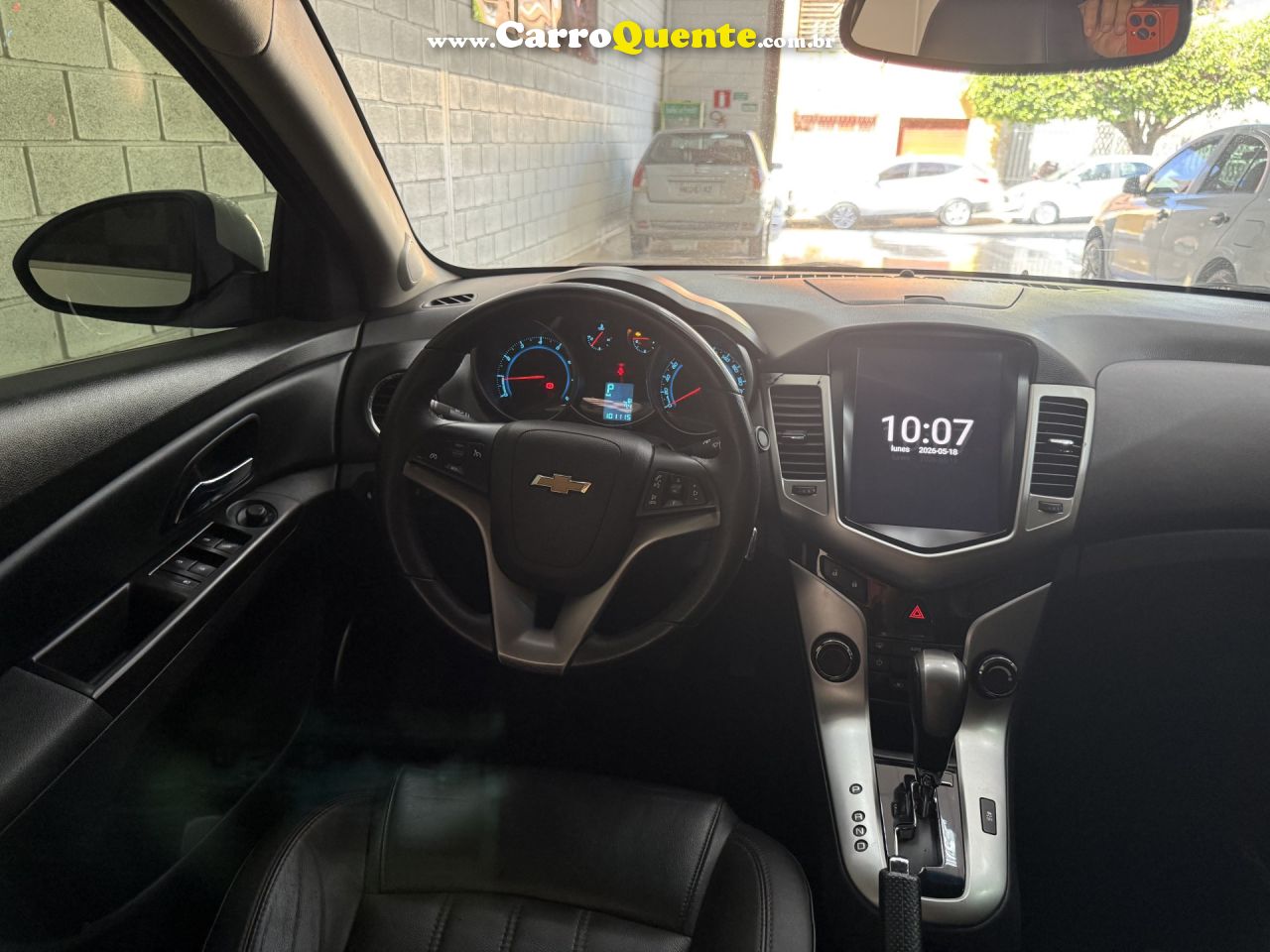 CHEVROLET   CRUZE LT 1.8 16V FLEXPOWER 4P AUT.   BRANCO 2015 1.8 FLEX - Loja