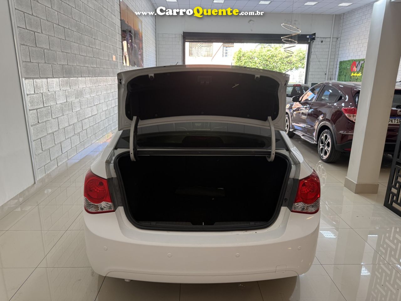 CHEVROLET   CRUZE LT 1.8 16V FLEXPOWER 4P AUT.   BRANCO 2015 1.8 FLEX - Loja