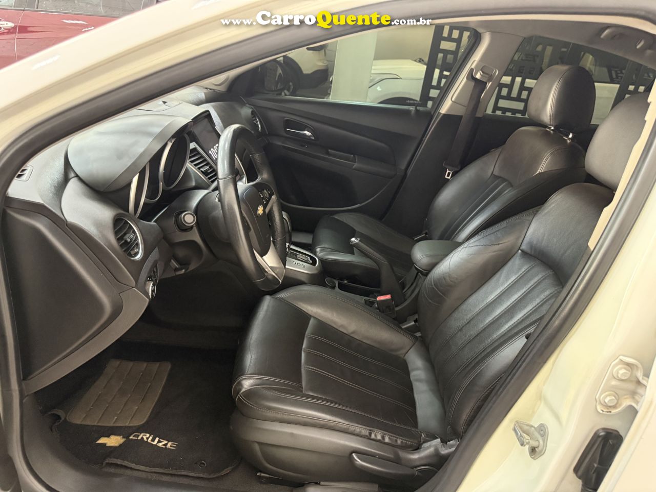 CHEVROLET   CRUZE LT 1.8 16V FLEXPOWER 4P AUT.   BRANCO 2015 1.8 FLEX - Loja