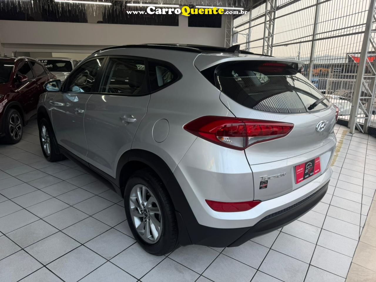 HYUNDAI   TUCSON GLS 1.6 TURBO 16V AUT.   PRATA 2021 1.6 GASOLINA - Loja