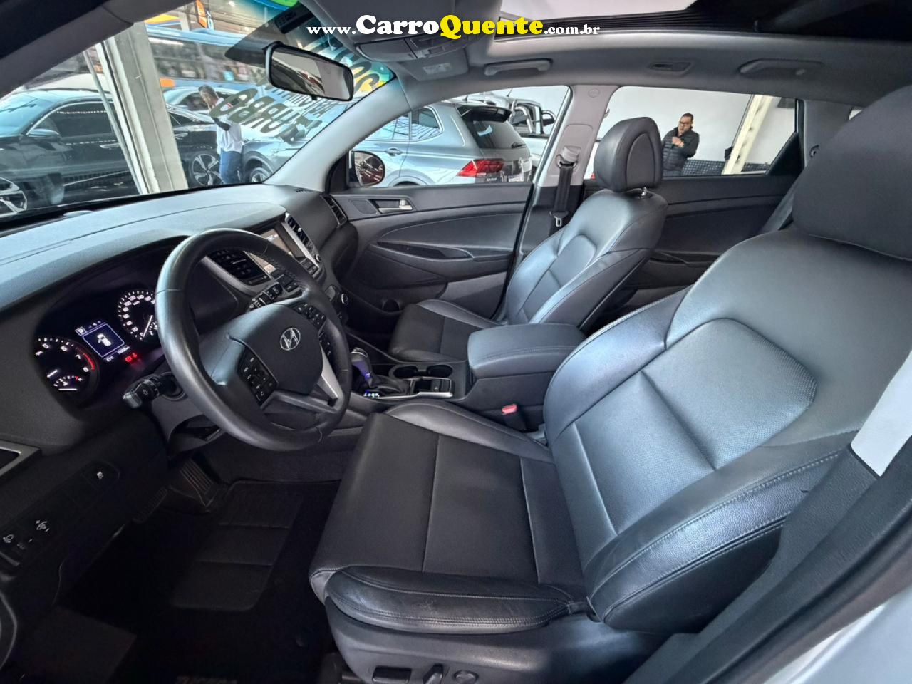 HYUNDAI   TUCSON GLS 1.6 TURBO 16V AUT.   PRATA 2021 1.6 GASOLINA - Loja