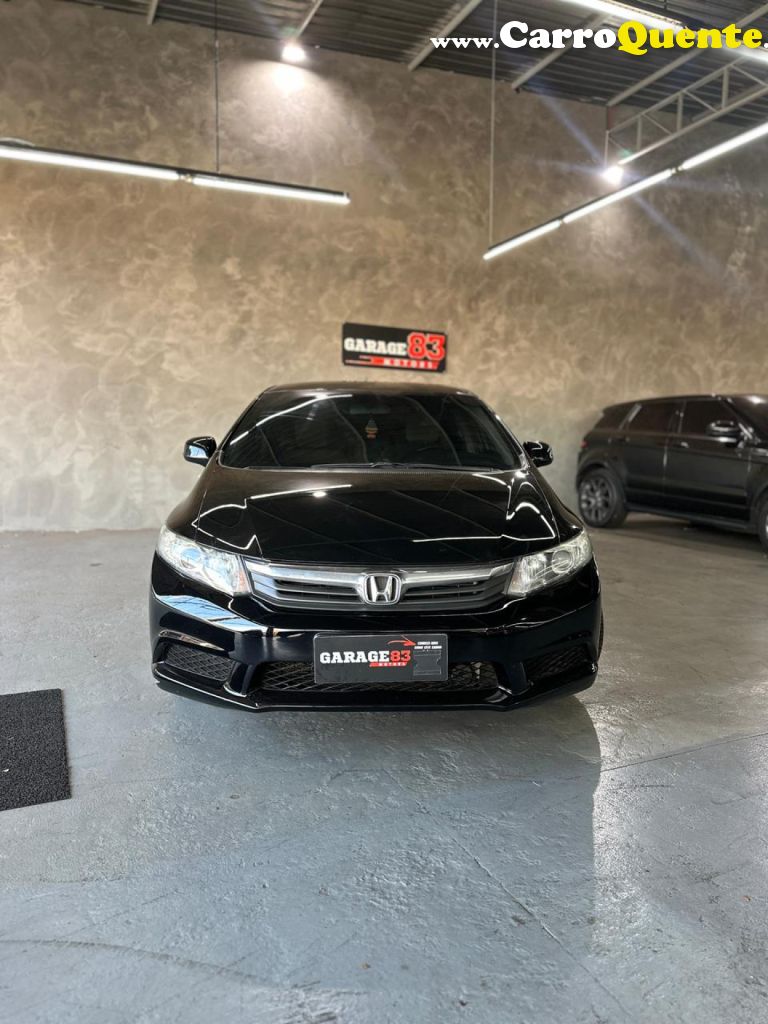 HONDA   CIVIC SEDAN LXS 1.81.8 FLEX 16V MEC. 4P   PRETO 2014 1.8 FLEX - Loja