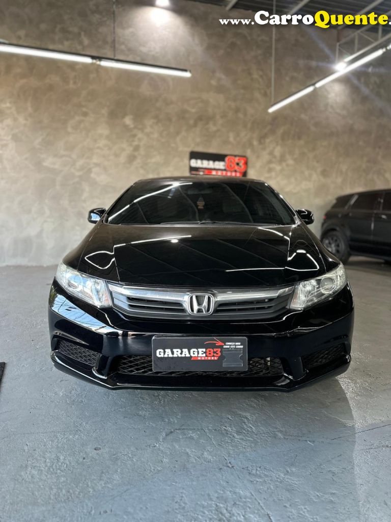 HONDA   CIVIC SEDAN LXS 1.81.8 FLEX 16V MEC. 4P   PRETO 2014 1.8 FLEX - Loja