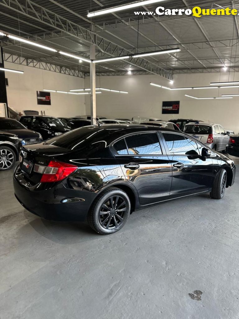 HONDA   CIVIC SEDAN LXS 1.81.8 FLEX 16V MEC. 4P   PRETO 2014 1.8 FLEX - Loja