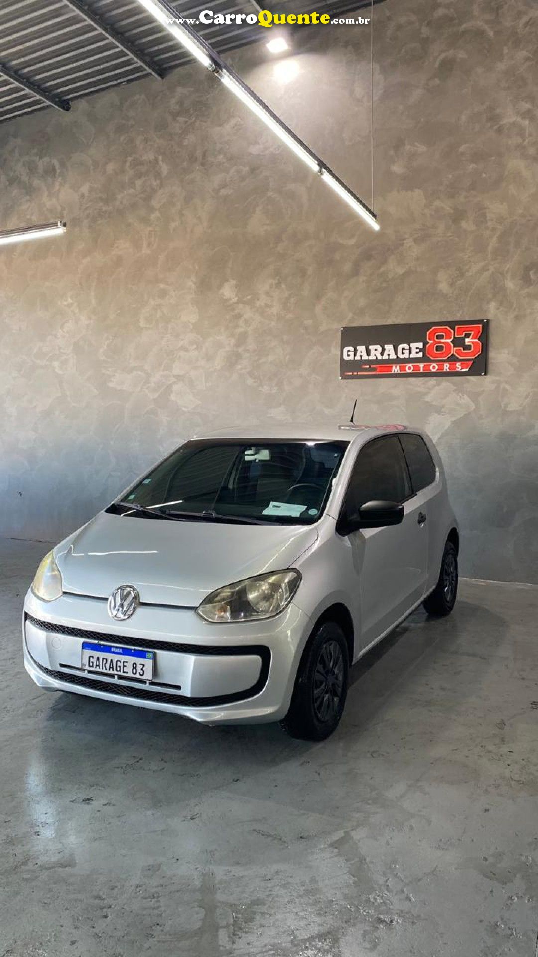 VOLKSWAGEN   UP! TAKE 1.0 T. FLEX 12V 3P   PRATA 2016 1.0 FLEX - Loja