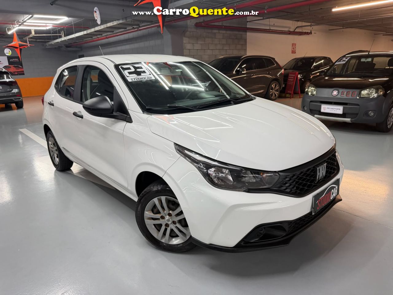 FIAT   ARGO 1.0 6V FLEX.   BRANCO 2023 1.0 GASOLINA - Loja