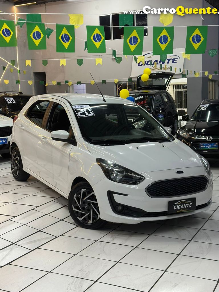 FORD   KA 1.0 SESE PLUS TIVCT FLEX 5P   BRANCO 2020 1.0 FLEX - Loja