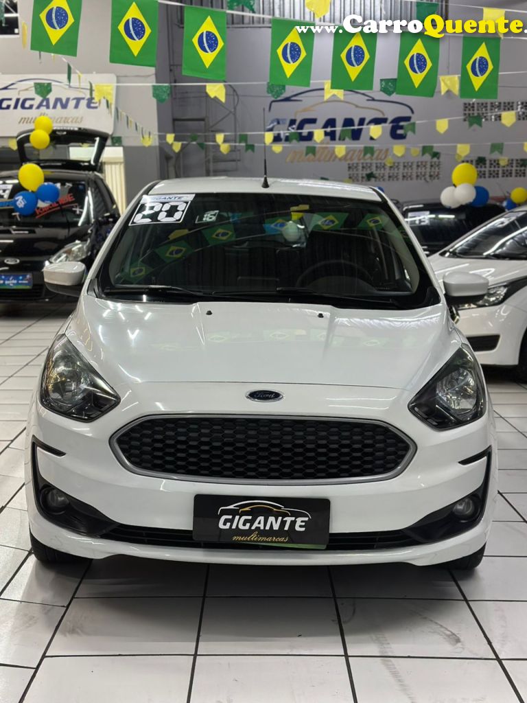 FORD   KA 1.0 SESE PLUS TIVCT FLEX 5P   BRANCO 2020 1.0 FLEX - Loja