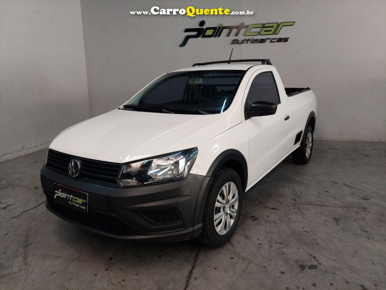 VOLKSWAGEN   SAVEIRO ROBUST 1.6 TOTAL FLEX 8V   BRANCO 2023 1.6 FLEX - Loja