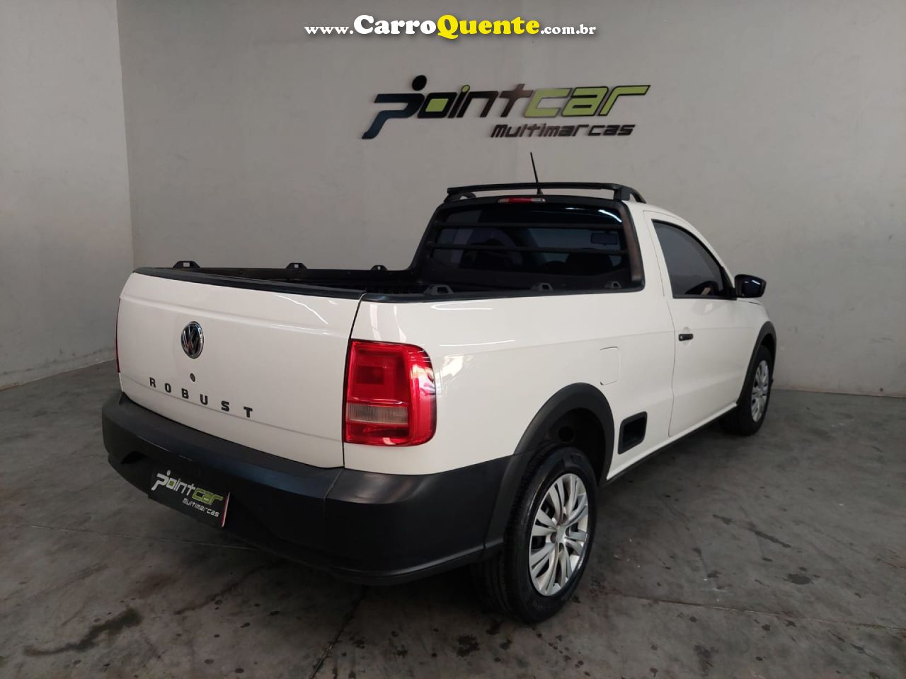 VOLKSWAGEN   SAVEIRO ROBUST 1.6 TOTAL FLEX 8V   BRANCO 2023 1.6 FLEX - Loja