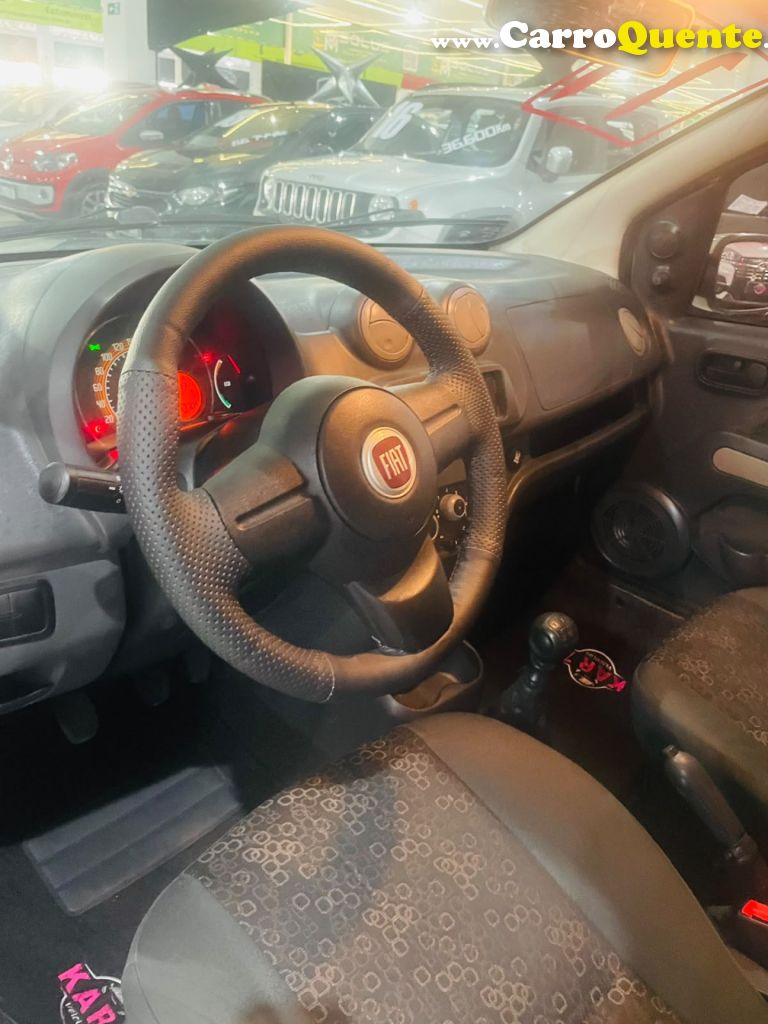 FIAT   UNO VIVACE CELEB. 1.0 EVO F.FLEX 8V 5P   PRATA 2011 1.0 GASOLINA - Loja