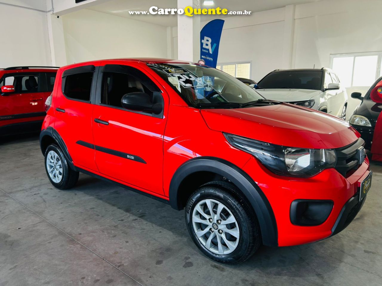 FIAT   MOBI LIKE ON 1.0 FIRE FLEX 5P.   VERMELHO 2024 1.0 FLEX - Loja